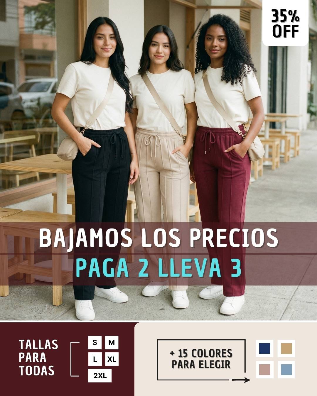 PANTALON JUVENIL CASUAL PREMIUM