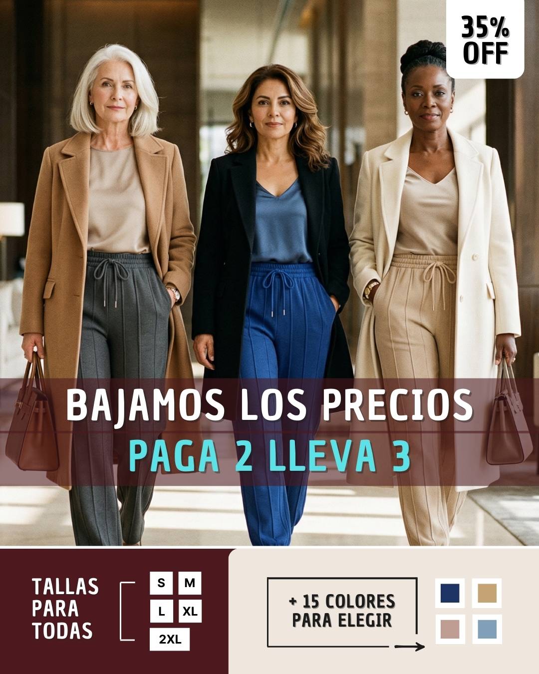 PANTALON ELEGANTE PREMIUM OFERTA SOLO TIKTOK