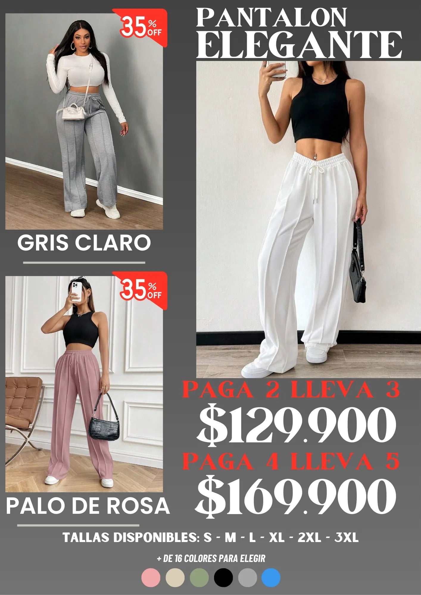 PANTALON PREMIUM ELEGANTE (NO)